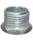 Halex 90701 Conduit Chase Nipple; 1/2 in; Threaded; Zinc