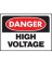 SIGN HIGH VOLTAGE