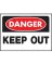 512 DANGERKEEPOUT OSHA SIGN