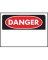 SIGN OSHA DANGER BLANK 10X14IN