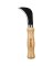 KNIFE LINOLEUM HARDWOOD HANDLE