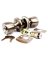 MOBILE HOME ENTRY LOCKSET SS