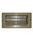 STEEL BROWN FLOOR REGISTER 4X8"
