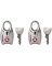 MLK-4689T LAGGUGE LOCK 2 PK