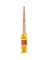 BRUSH ANGLED SASH BLK CHN 1IN