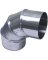 ELBOW VENT ALUMINUM ADJ 4IN