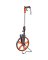 Keson RRT12 Measuring Wheel, 10,000 ft, 12 in Wheel, ABS Wheel, ABS, Orange