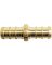 COUPLER PEX 3/8INCH BRASS