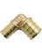 ELBOW PEX 1/2 X 3/4 INCH BRASS