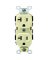 RECPT DPLX HD20A/125V IV