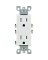 15AMP T/R DECORA DUPLEX RECEPT