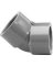 ELLSCH80 PVC 45DEG -1/2 SLP