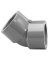 Elbow 45deg 1-1/4"slip Sch80