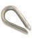 Campbell T7670669 Wire Rope Thimble, 5/8 in Dia Cable, Malleable Iron,