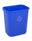 CONTINENTAL COMMERCIAL 2818-1 Recycling Waste Basket, 28.125 qt Capacity,