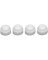 LAMP PART:CAPS WHITE