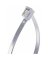 GB 45-308SC Cable Tie, Double-Lock Locking, 6/6 Nylon, Natural