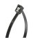 GB 45-308UVBSC Double Lock, Self-Cutting Cable Tie, 6/6 Nylon, Black