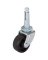 CASTER STEM 1-1/4IN ZINC/BLK