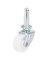 CASTER STEM 1-1/4IN ZINC/WHT