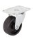 CASTER PLATE 1-5/8IN ZINC/BLK