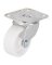 CASTER PLATE 1-5/8IN ZINC/WHT