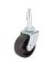 CASTER STEM 1-5/8IN ZINC/BLK