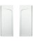 SHOWER WALL SET 30IN CURVE WHT