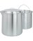 STOCK POTS WTH LID&BASKT 100QT