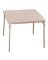 FOLDING TABLE TAUPE 34IN