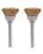 BRUSH BRASS 1/2" 2PK