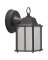 LANTERN WALL LD OUTDOOR BLK