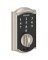 ELECTRONIC DEADBOLT STN NICKEL