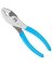 CHANNELLOCK 528 Slip Joint Plier, 8 in OAL, Blue Handle, Comfort-Grip