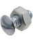 BOLT/NT RBD NK ZN 1/4IN-20X1/2