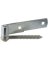 National Hardware N130-005 Hook/Strap Hinge, 0.19 in Thick Leaf, Steel,