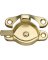 LOCK SASH BRASS