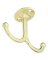 NAT-N245811 HOOK COAT/HAT BRASS