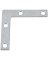 National Hardware V117 Series N208-785 Corner Brace; 3 in L; 1/2 in W; 3 in