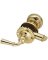 LATCH STORM DOOR BRT BRASS