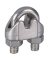 National Hardware 4230BC Series N830-313 Wire Cable Clamp, 3/16 in Dia Cable, 1 in L, Malleable Iron