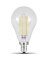 Feit Electric BPA1540C/850/LED/2 LED Lamp, General Purpose, A15 Lamp, 40 W