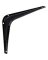 211BC SHELF BRACKET BLK 5X6IN