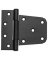 National Hardware N109-021 Gate Hinge, 4-9/32 in W Frame Leaf, 1-9/16 in H Frame Leaf, Stainless Ste
