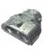 Halex 91580 Duplex Connector; 3/8 in; Zinc