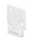 TRACK DRAWER FRONT PLATE WHITE