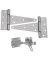 GATE KIT STAINLESS STEEL 3PC