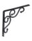 SHELF BRACKET TRAD/DECO 7X8IN
