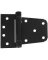HINGE SPRING GATE BLK 3-1/2IN