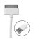 CABLE 30 PIN CHRG/SYNC WH 3FT